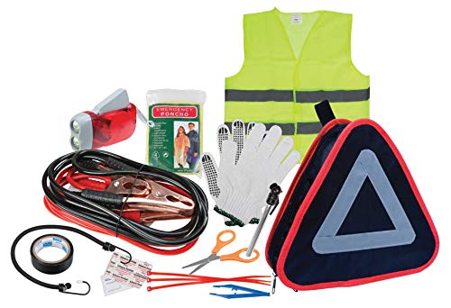 Performance Tool 11Pc Roadside Emergency Kit
