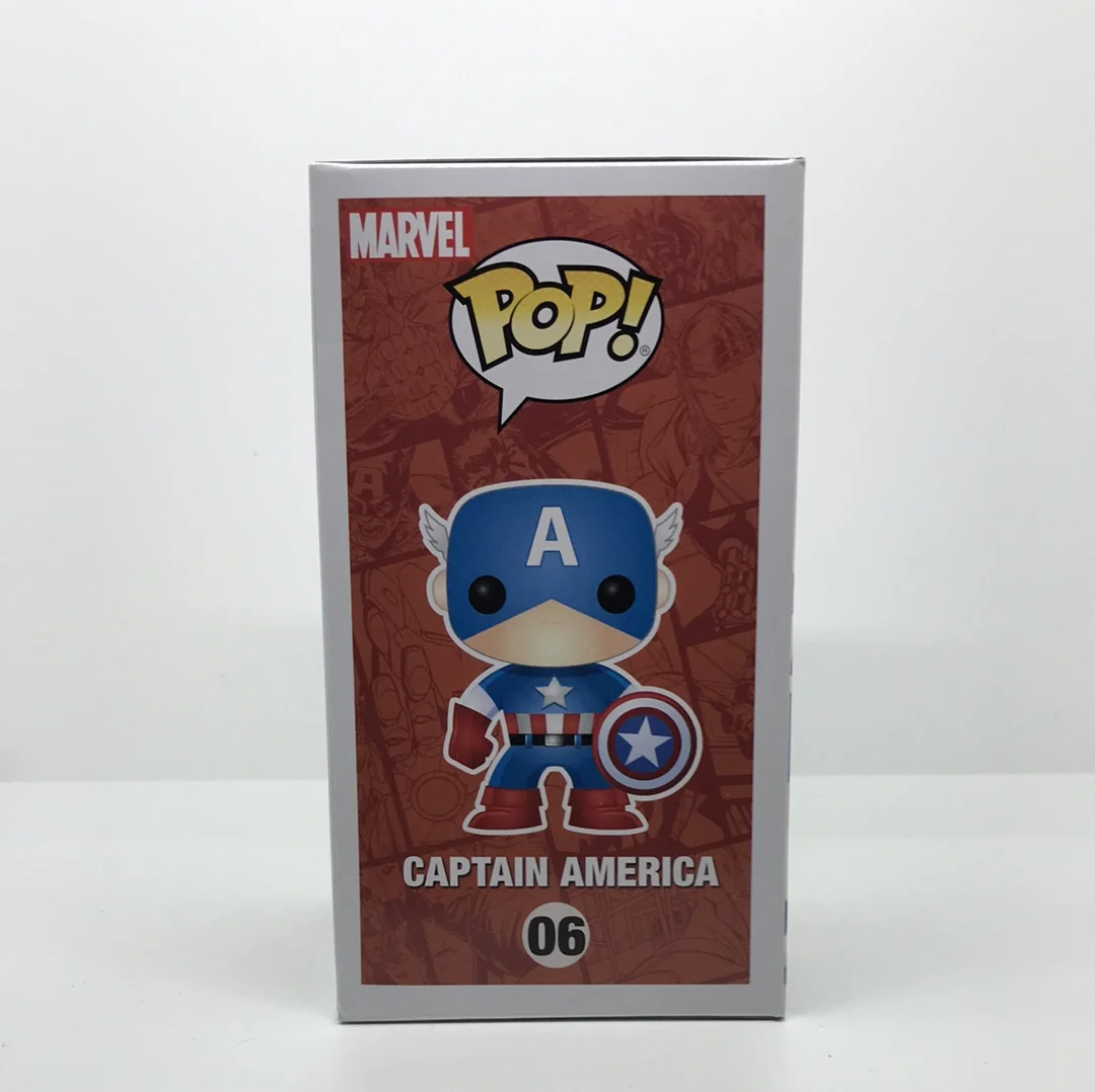 Pop! Marvel Vinyl Bobble-Head Captain America (Bucky) #06 2017 Summer Convention Exclusive