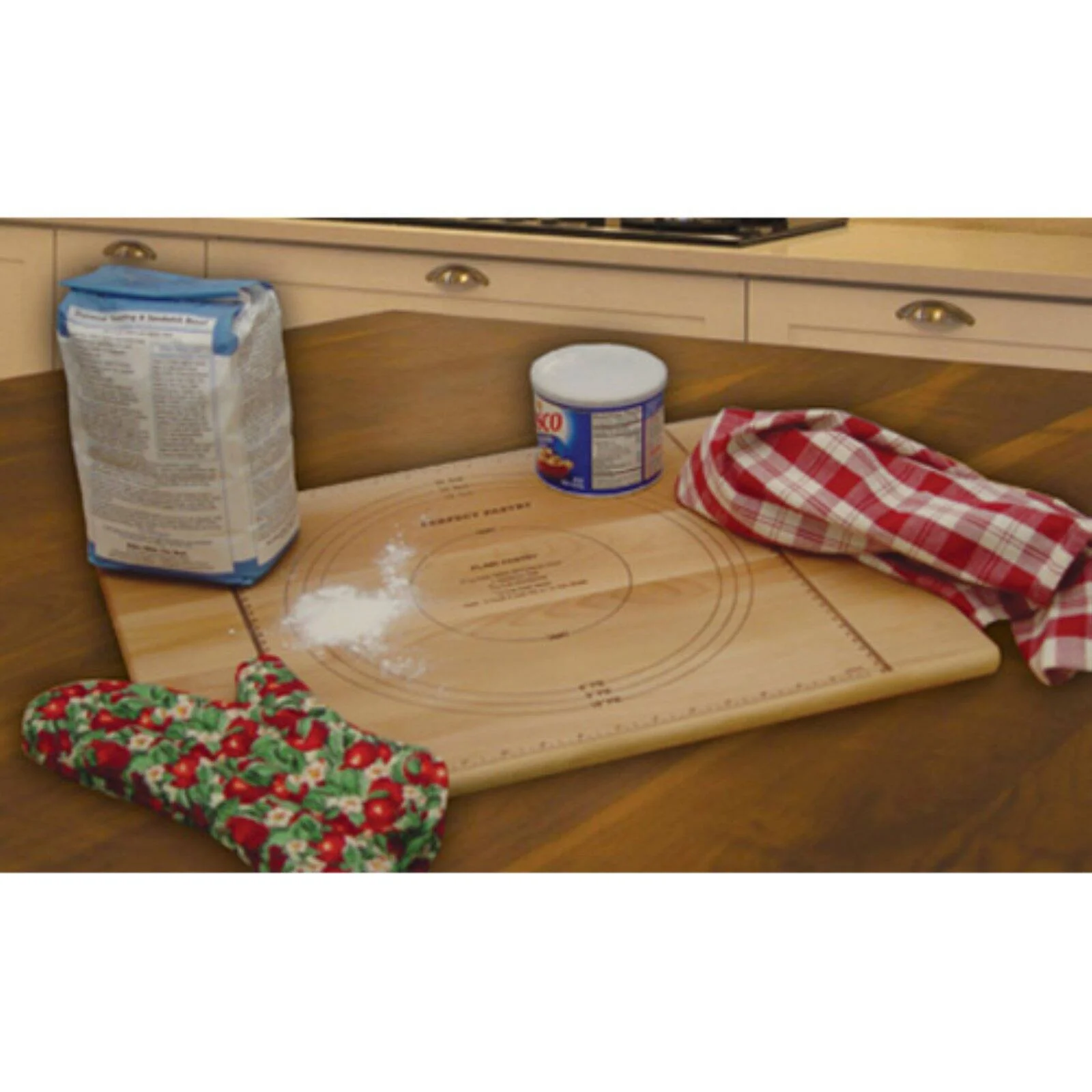 Catskill Craftsmen Reversible Perfect Pastry Wood Cutting Board in Birch