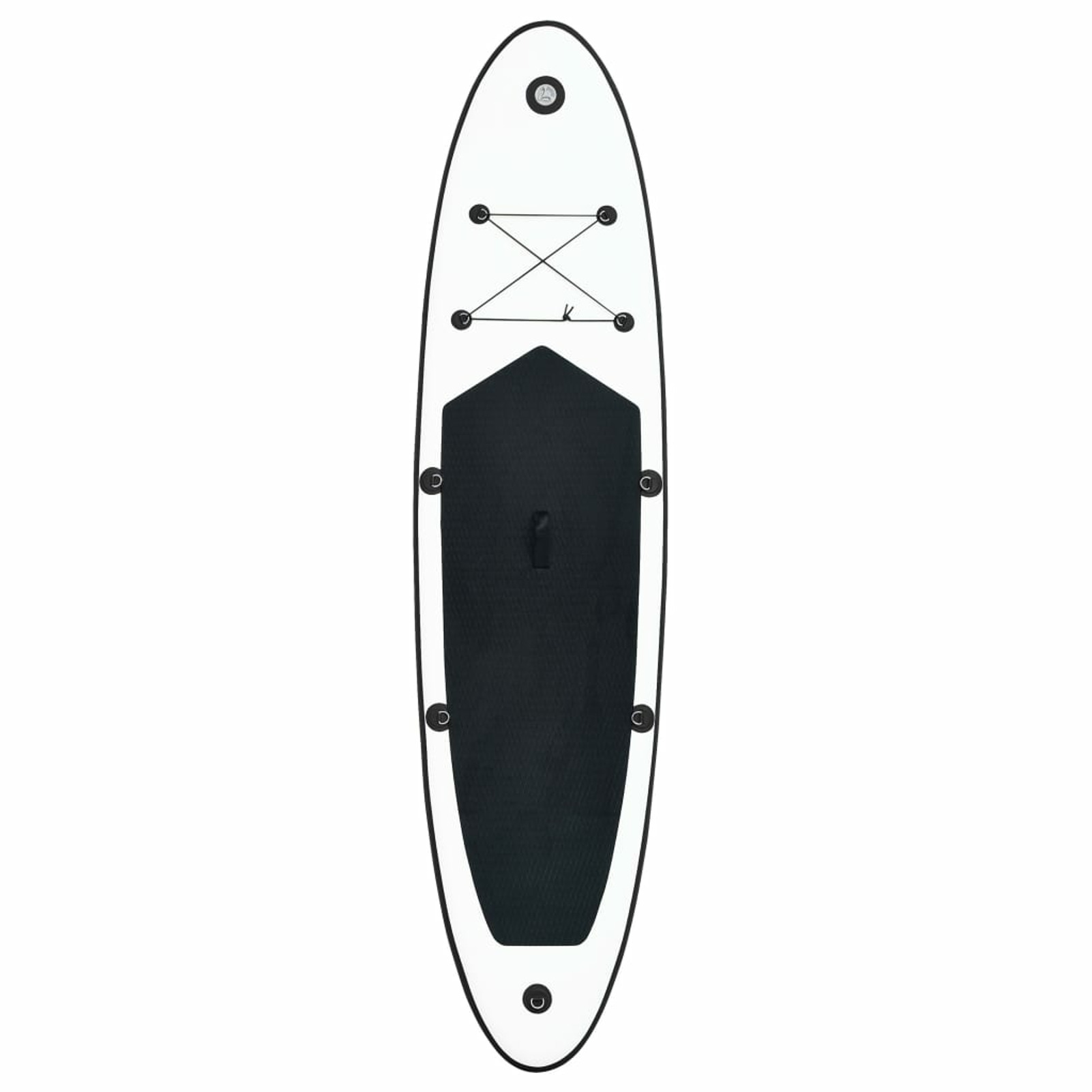 Suzicca Inflatable Paddleboard Set Black and White