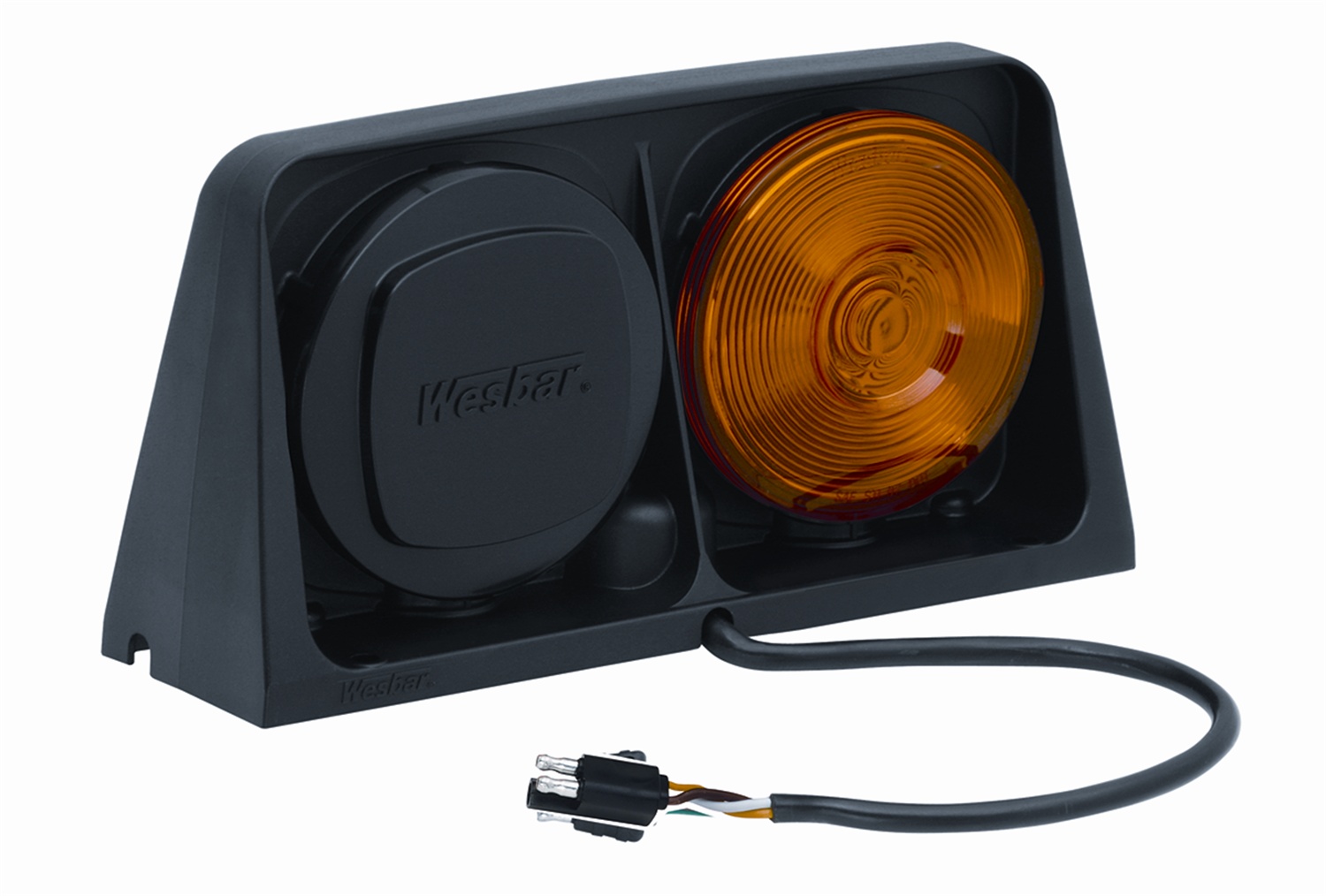 Wesbar 8260001 Trailer Light Kit Dual Incl. Left Hand Molded Tri-Plug
