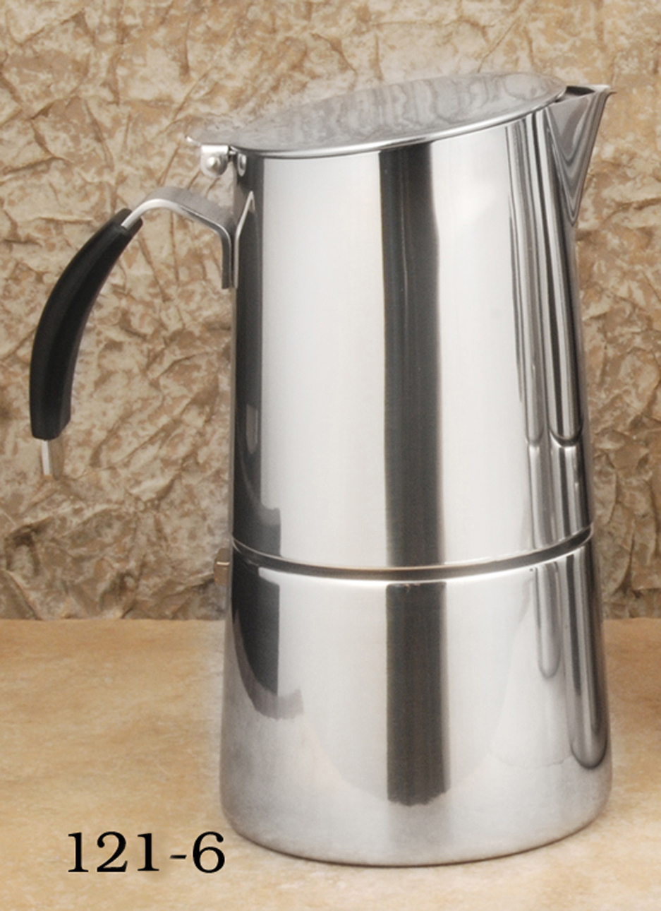 European Gift & Houseware  6 Cup Omnia Stainless Steel Stove Top