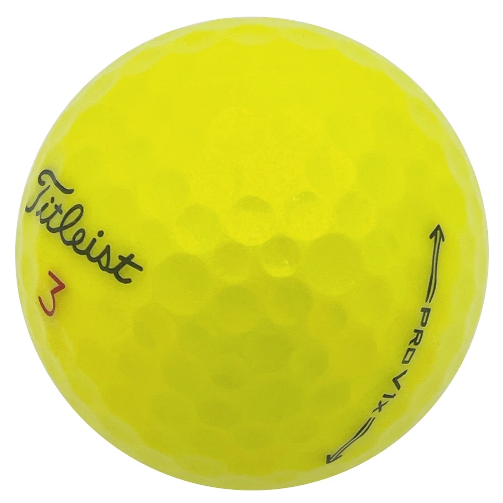 Pre-Owned 36 Yellow Pro V1x 2022 5A Recycled Golf Balls, by Mulligan Golf Balls (Good)