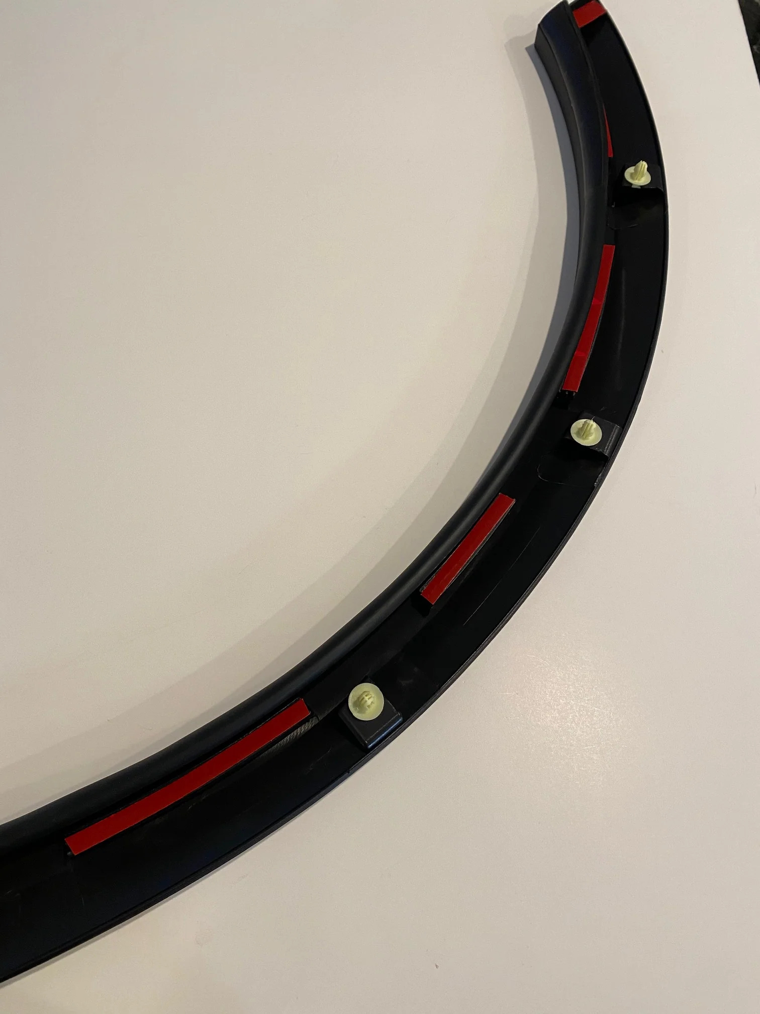 Tesla Model X Left Rear Wheel Arch Door Cladding Molding, New, 2016-2021