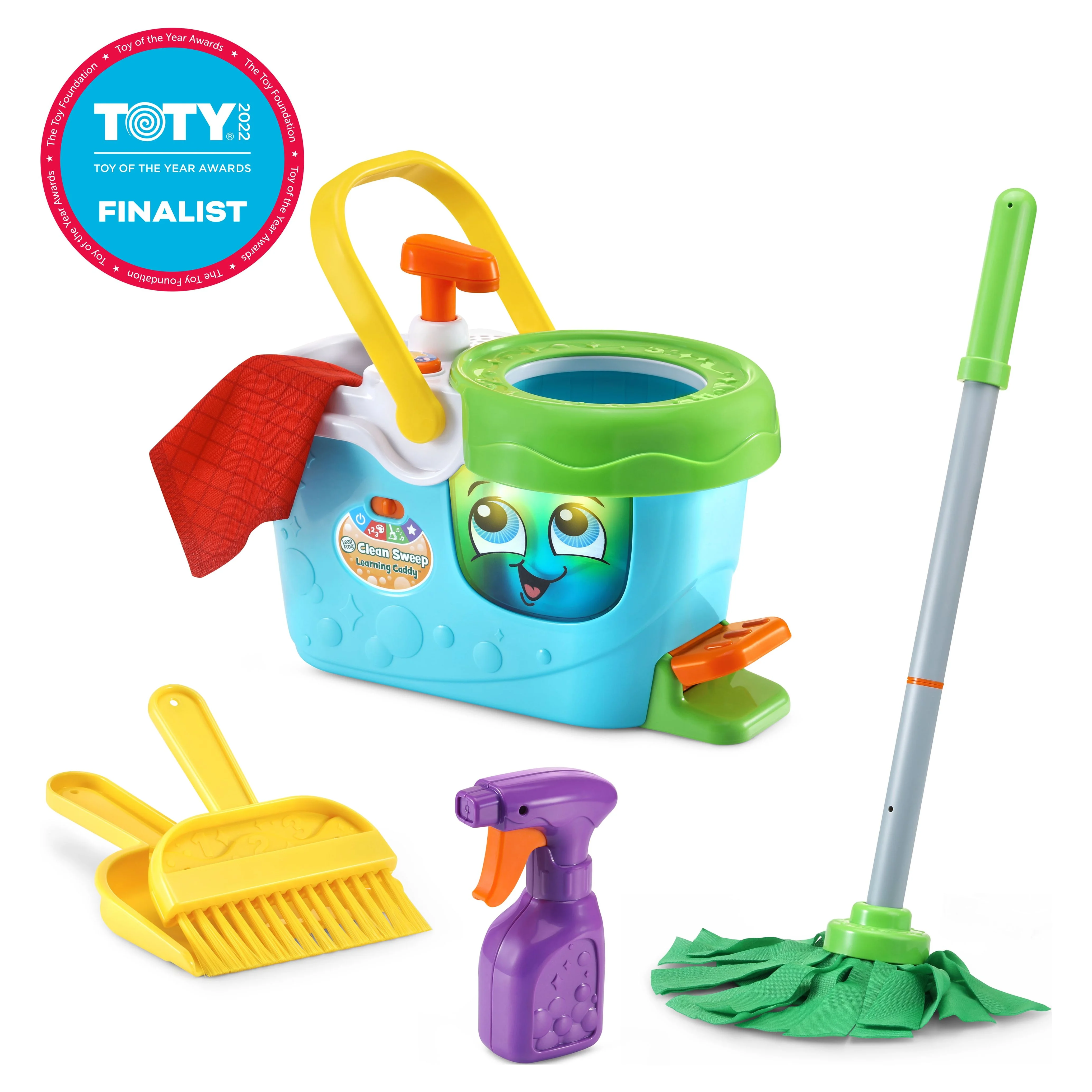 LeapFrog® Clean Sweep Learning Caddy™ 6-Piece Pretend Play Set for Kids