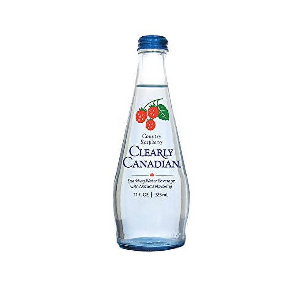 Clearly Canadian Sparkling Flavored Water (4 Flavor Sampler, 12 Pack Variety)