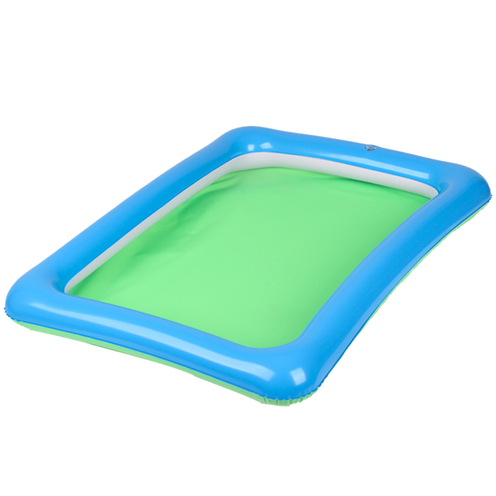 Ludlz Inflatable Sand Tray, Portable Foldable Sand Box, Sand Molds Tools Sandbox for Play Sand