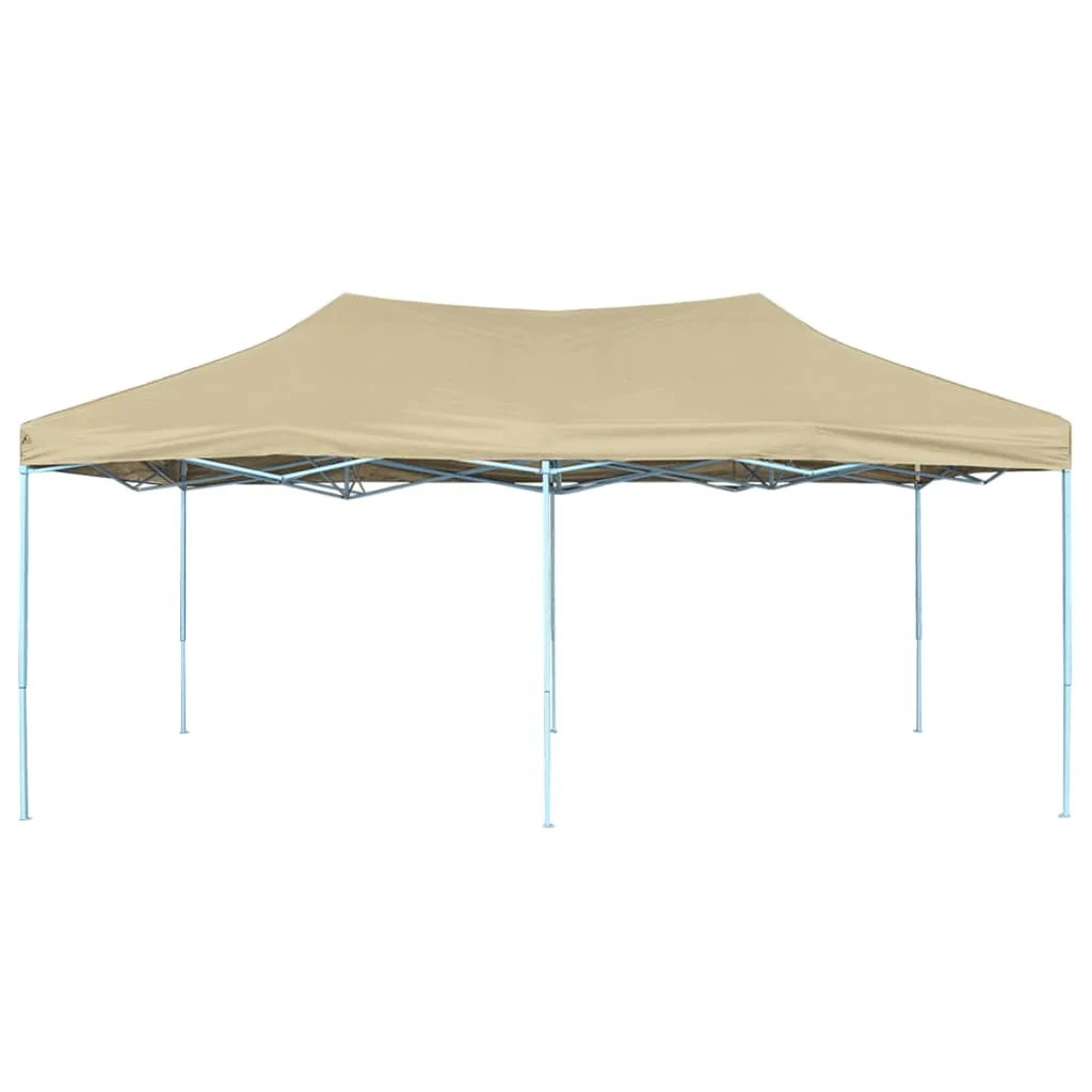 Buyweek Foldable Tent Pop-Up 9.8'x19.7' Cream White