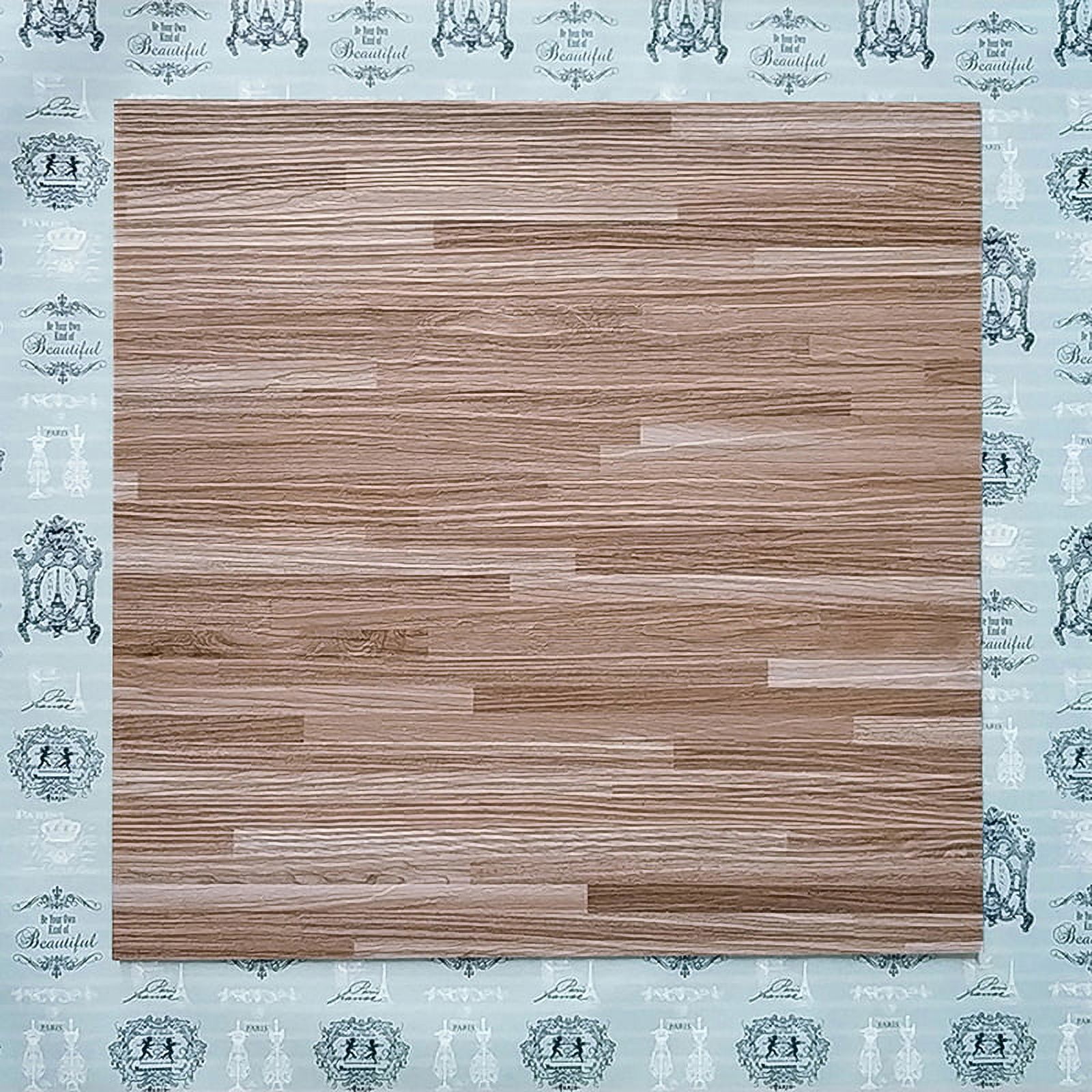 Buytra Wood Floor DIY Material Dollhouse Miniature PVC Imitation Wood Grain Floor
