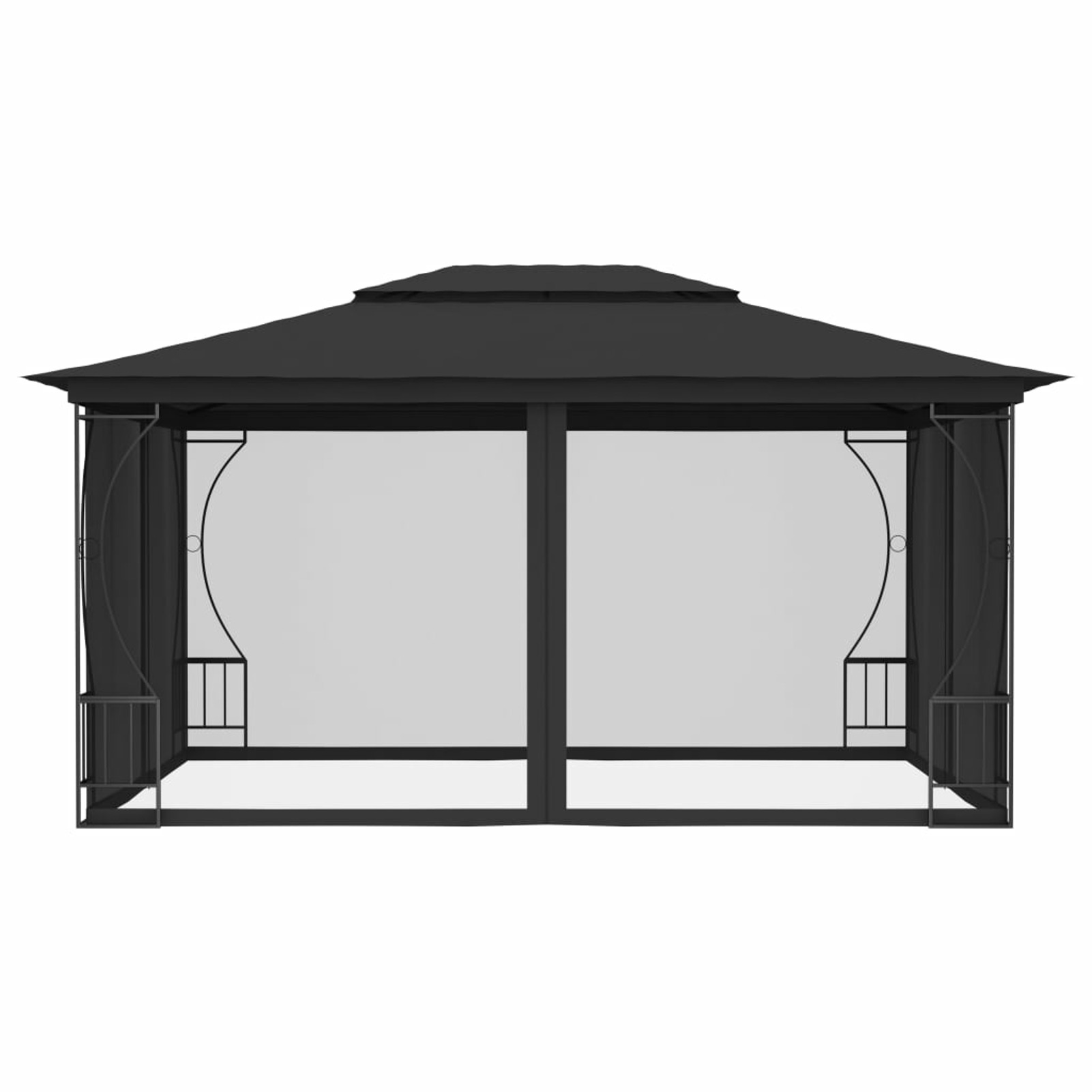 Aibecy Gazebo with Nets 9.8'x13.1'x8.7' Anthracite