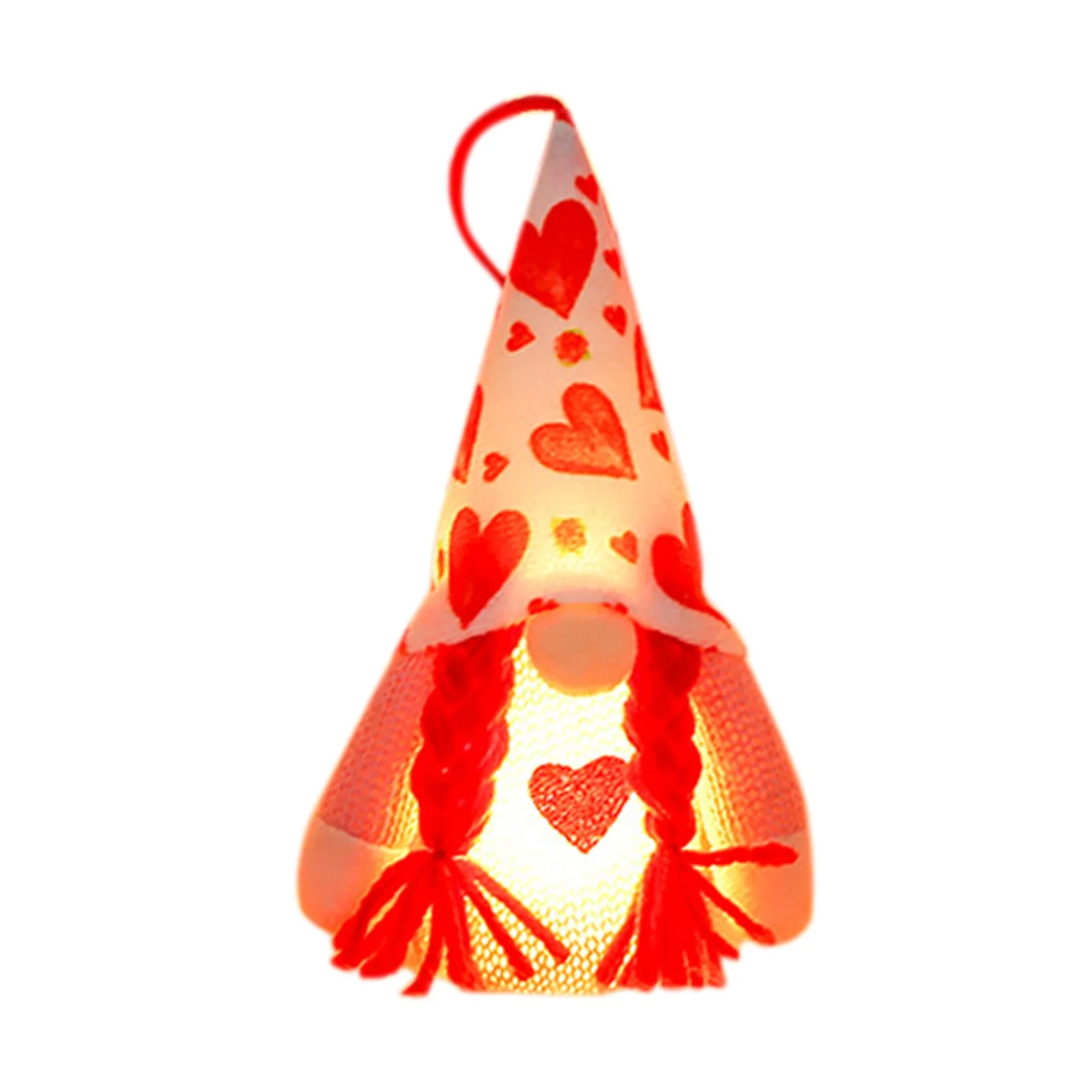 Veki Valentine's Doll Day Decoration Day Valentine's Doll Doll Love Woven Gif Non Pink Home Decor Jasmine Ornament