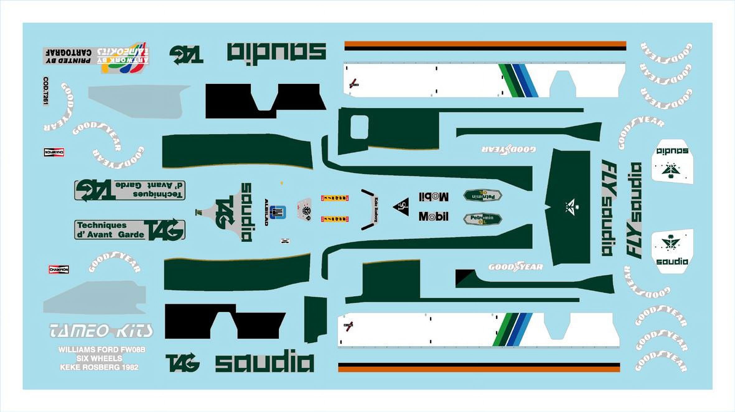 Tameo TMK285 Williams FW-08b Ford 