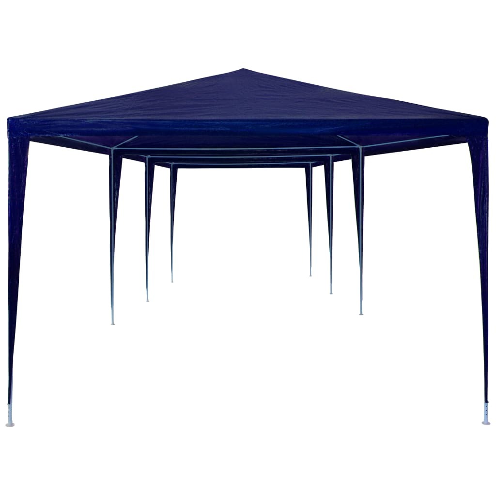 vidaXL Party Tent 9.8'x29.5' PE Blue