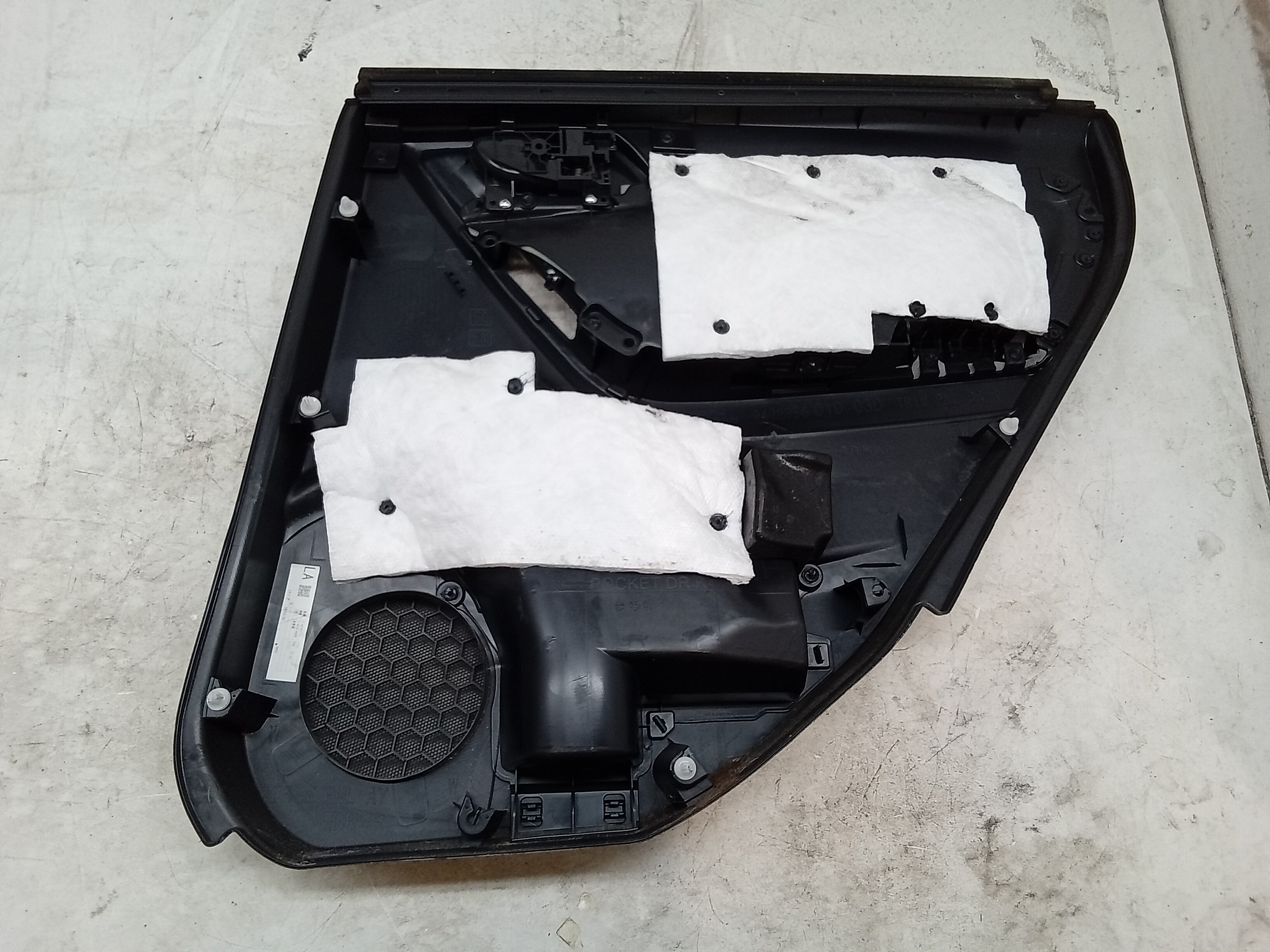 Pre-Owned 15 Subaru Forester Rear Left Door Trim Panel OEM - Verify Specific Vehicle Fitment In Description - (Good)