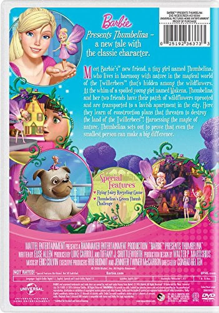 Pre-owned - Barbie Presents Thumbelina (DVD)