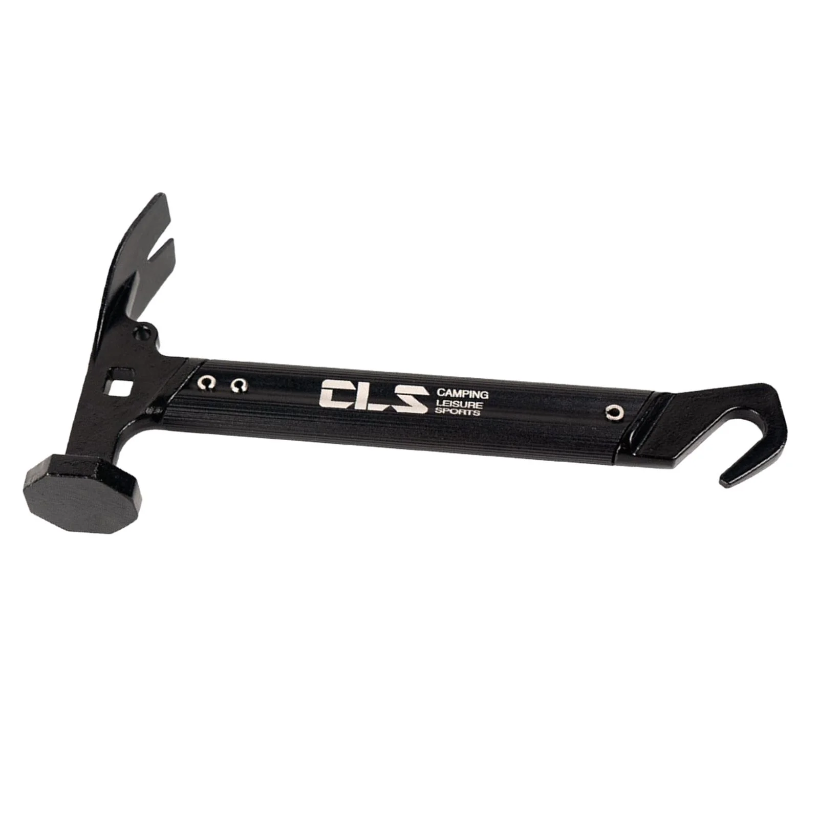 Tent Stake Peg Mallet Remover Puller with Hook Aluminum Camping Hammer Tool