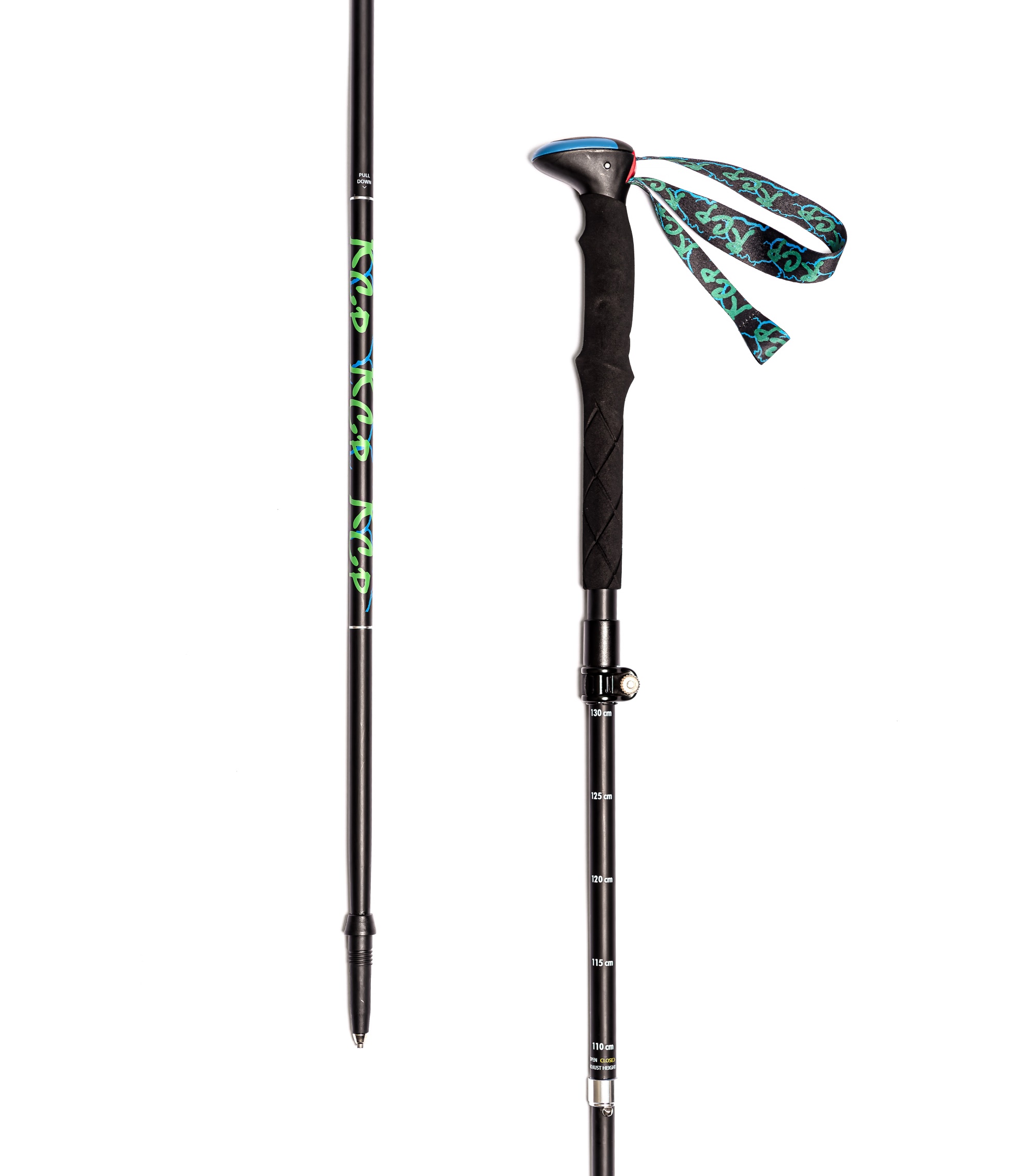 100% Carbon Folding Ultralight Poles