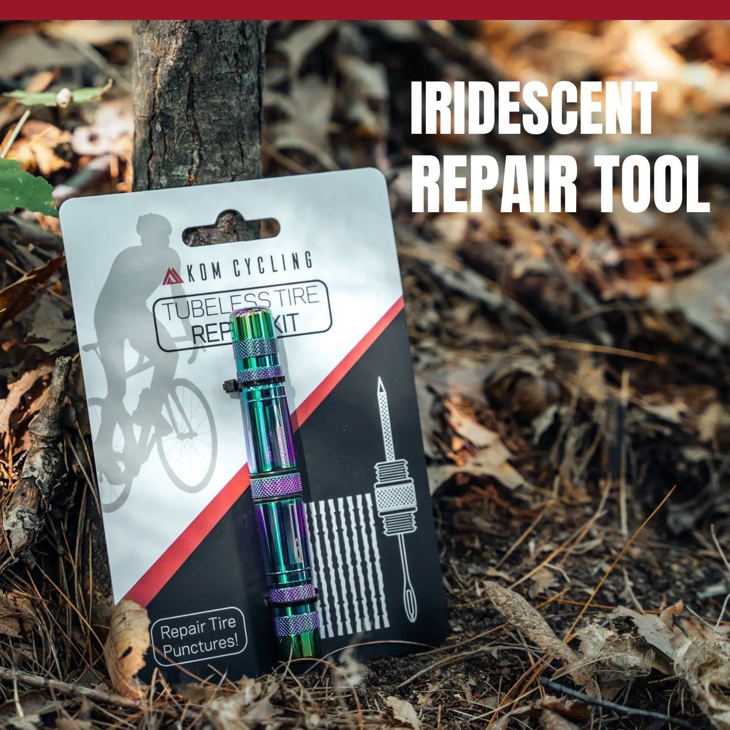 KOM Cycling Tire Repair Tool - Iridescent