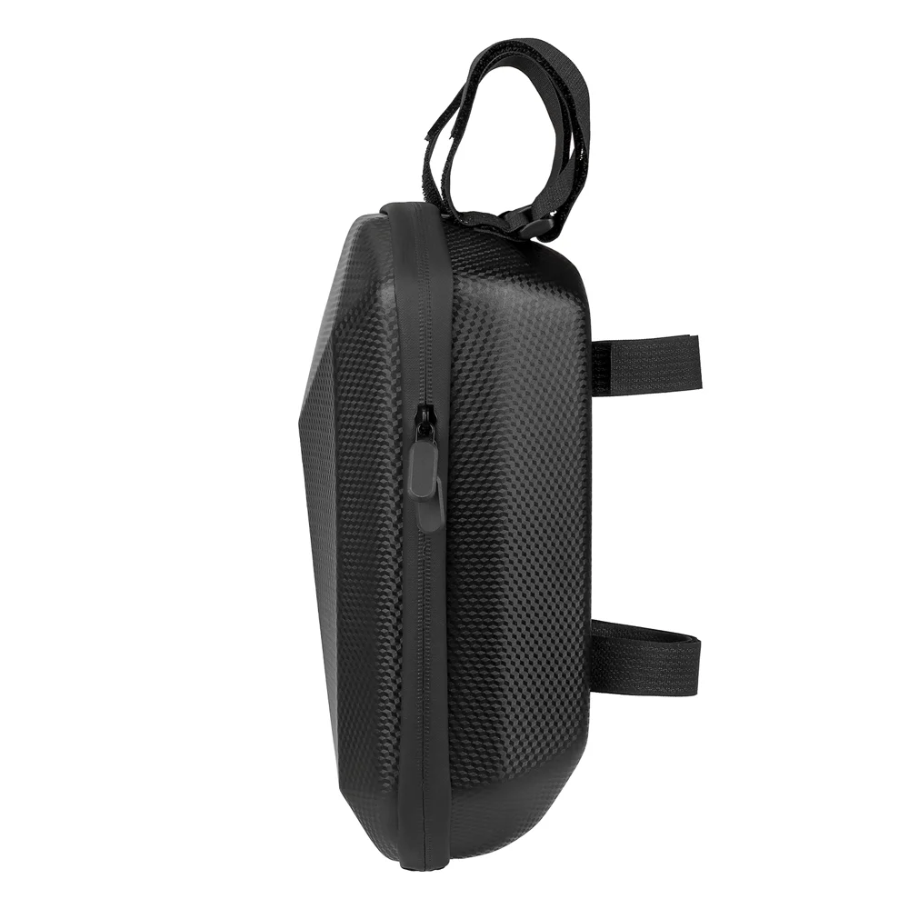 OWSOO Scooter Storage Bag EVA Waterproof Handlebar Bag Front Bag Organizer 4L for Electric Scooter Folding Bike