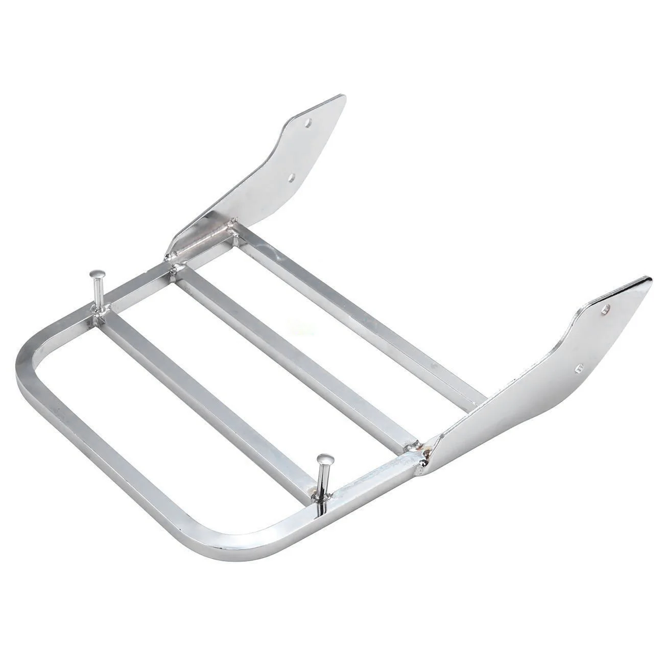 BFY Motorcycle Sissy Bar Luggage Rack For Honda Shadow Steed VLX 600 1999-2007 & Spirit 750 2001-2008 Chrom Aluminum