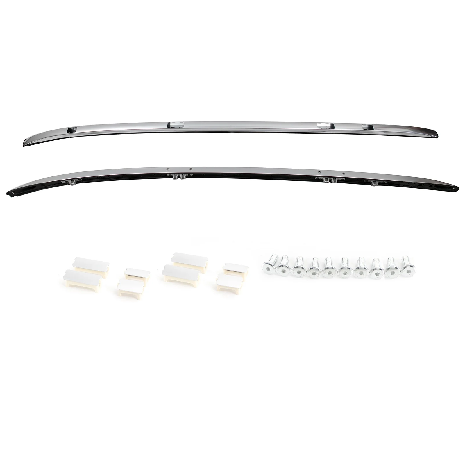 MotorGenic Pair Silver Aluminium Roof Rack Rail Fits For HONDA CRV CR-V 2017 2018 2019 2020