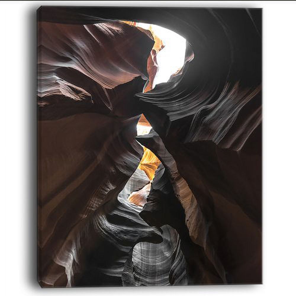 Design Art 'Glowing Antelope Canyon' Photographic Print on Wrapped Canvas