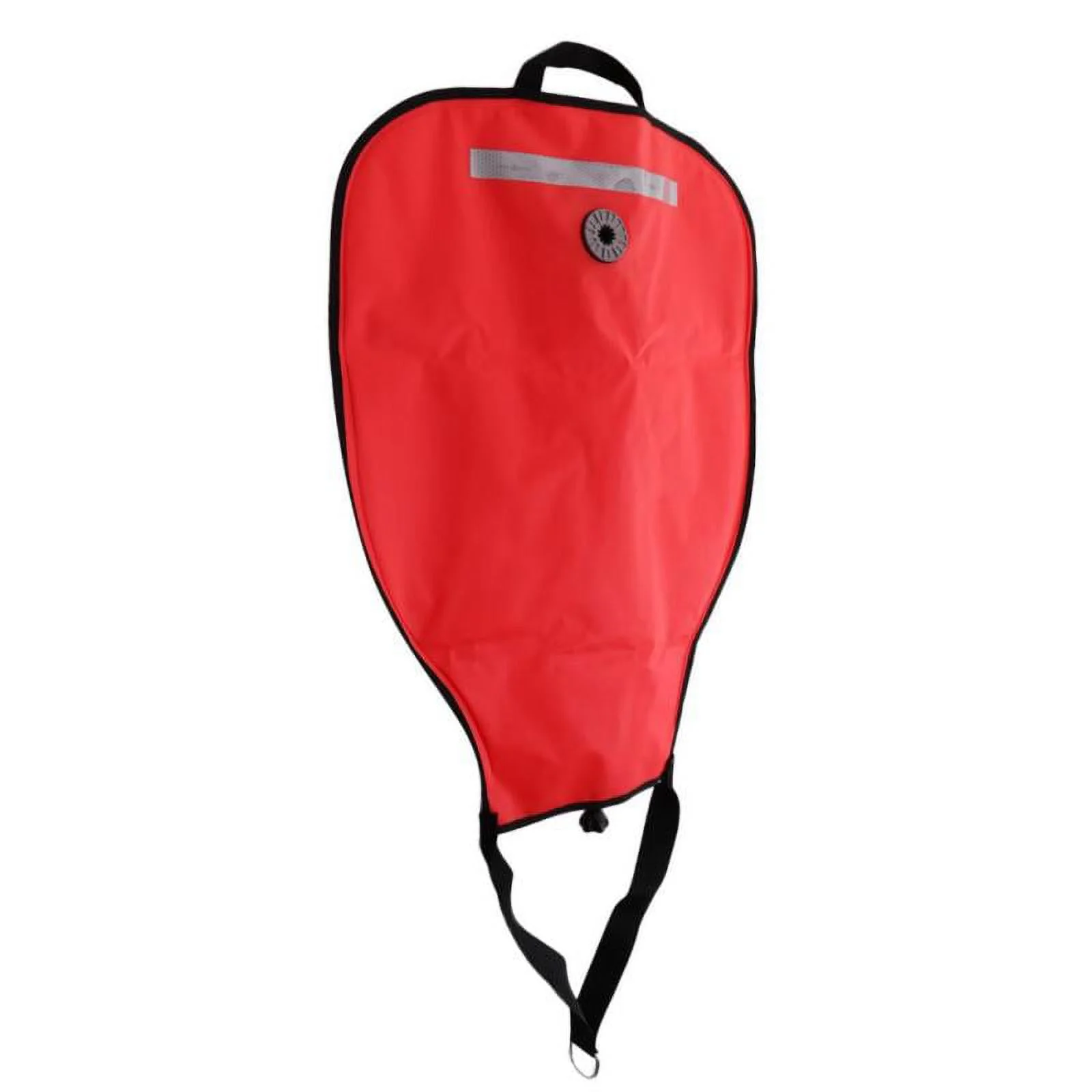 2 Pack 50lbs Strong Underwater Salvage Lift Bag & Dump - Red, Scuba Diving / Tech Dive / Snorkeling Safety Gear