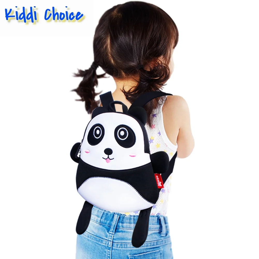 Nohoo Neoprene Panda Small Backpack Toddler Kids