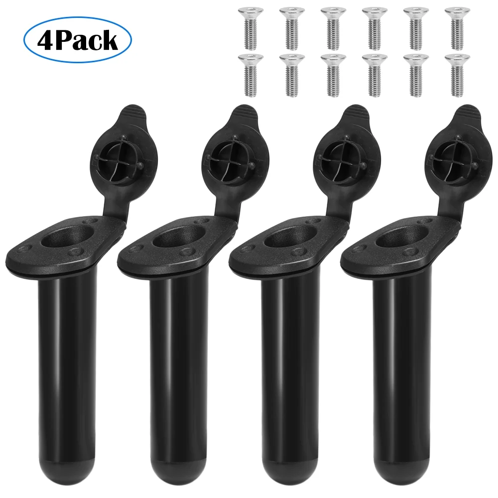 Dazzduo Rod Holder,PCS Rod Cap Cover Boat Tool Rod Cap Cover Boat Cover Boat Tool Rod 4 PCS 4 PCS Rod Rod Cap Cover