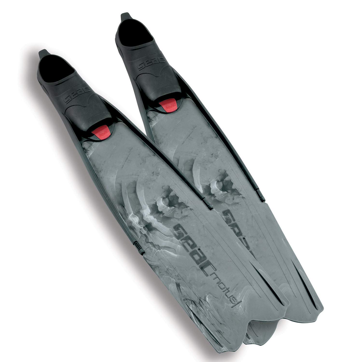 Seac Tris Motus Long Fins (camo grey, 6.5-7)