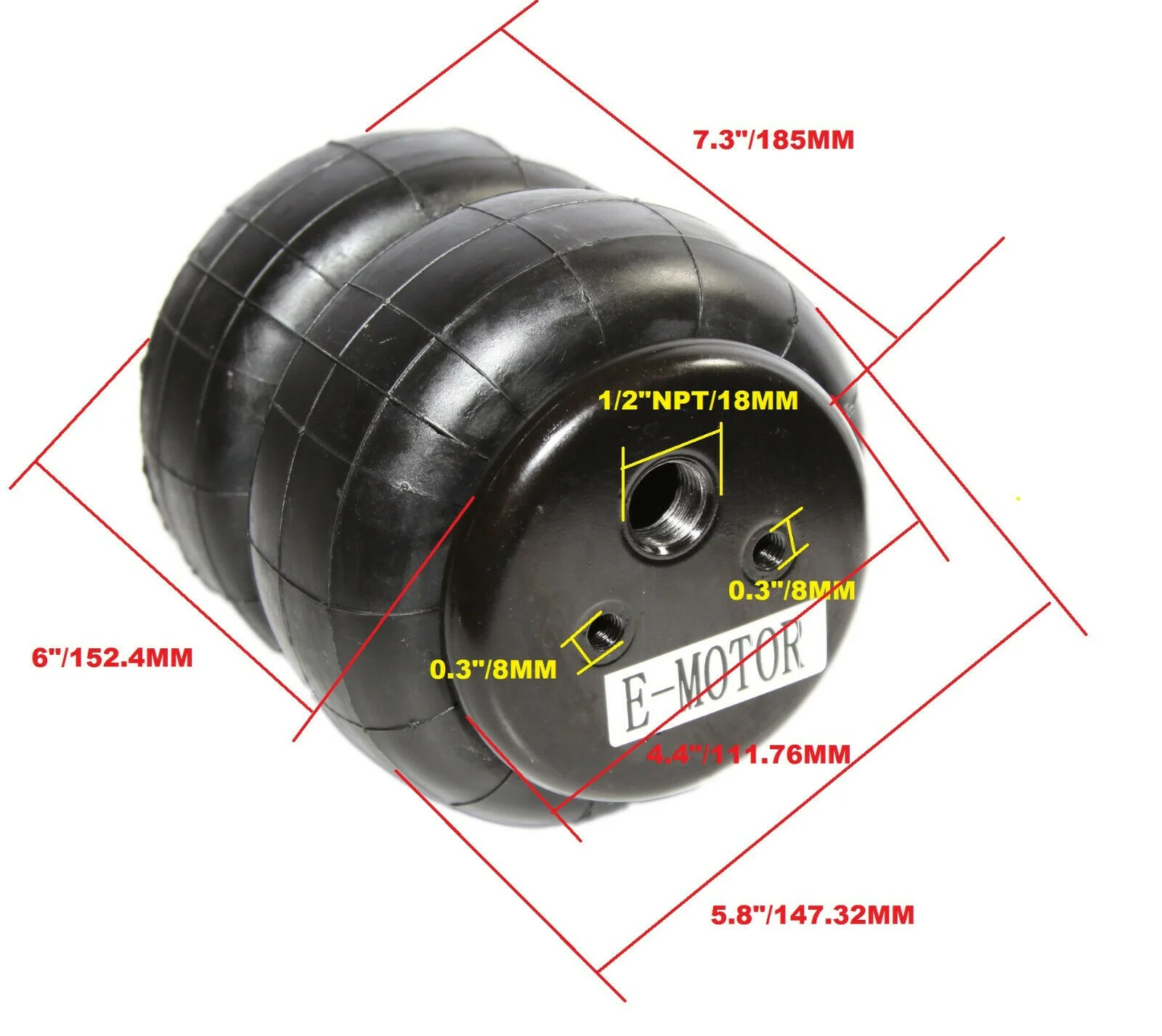 Weld On Triangulated Mount Bracket for 2.75