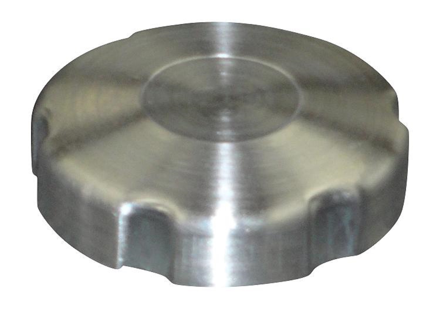 12x33 Center Fill Round Spun Aluminum Gas Tank - 16 Gallon 3/8 NPT