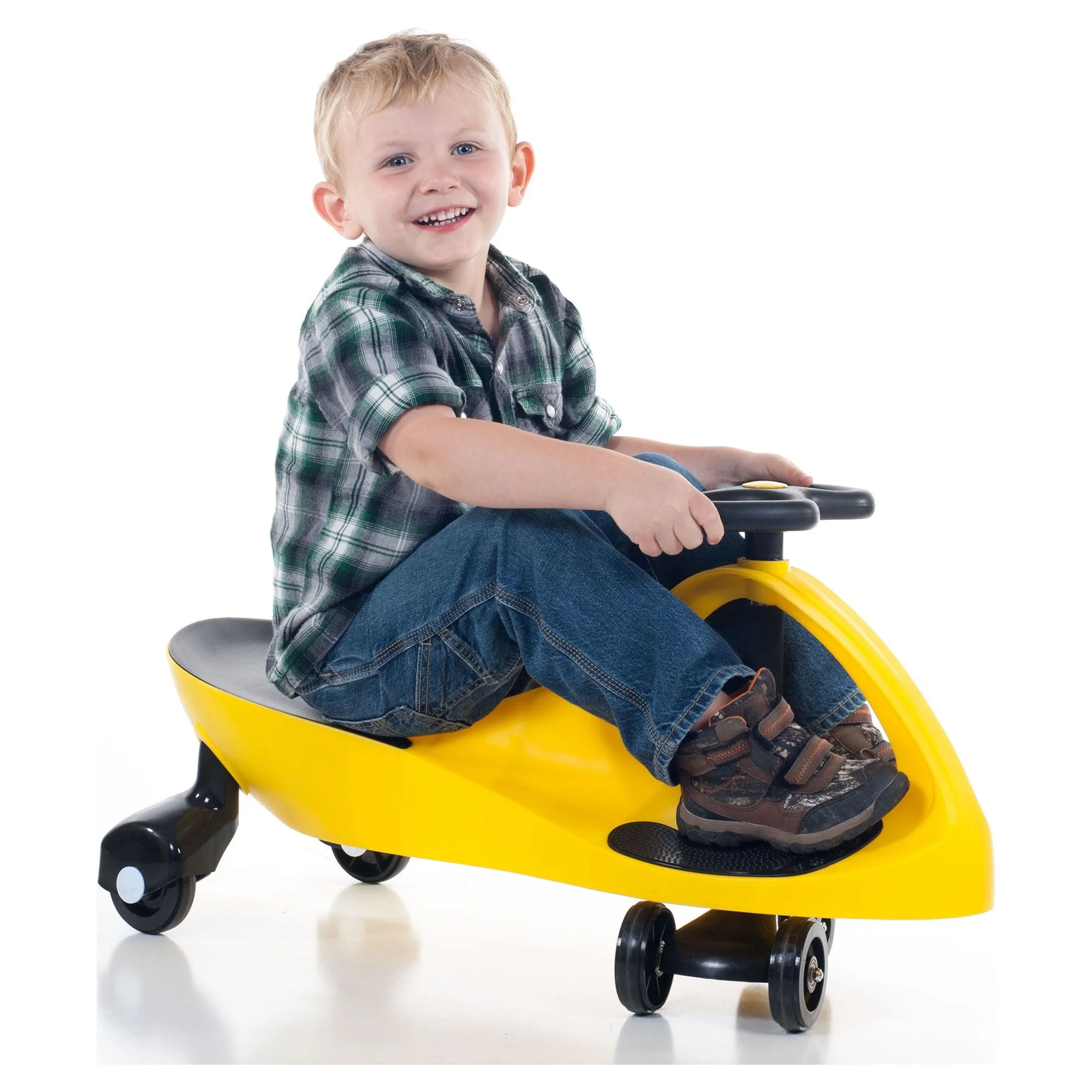 Ride on Toy, Ride on Wiggle Car by Lil’ Rider – Ride on Toys for Boys and Girls, 2 Year Old And Up, Yellow