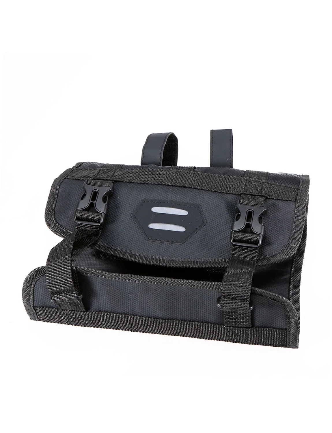 Carevas Bike Handlebar Bag Waterproof Adjustable Capacity Front Tube Bag with Detachable Cycling Dry Pack (3-7L)