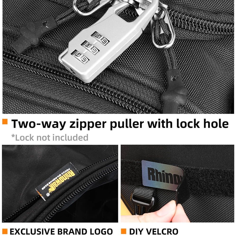 Rhinowalk Motorcycle bag,Tunnel Scooter Underbone Motor Tunnel Scooter Scooter Underbone 15L