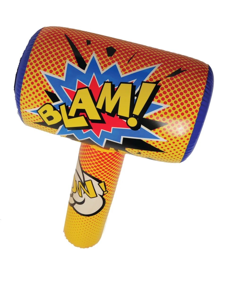 US Toy Comic Book Superhero Big Bobber Inflatable Blow Up Toy Hammer Costume Accessory