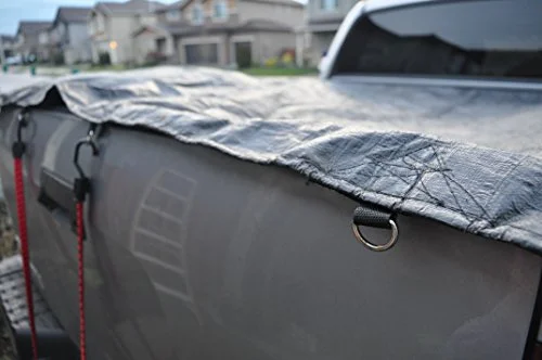 Dry Top 50079 Truck Tarp, 7x9 Feet, Black
