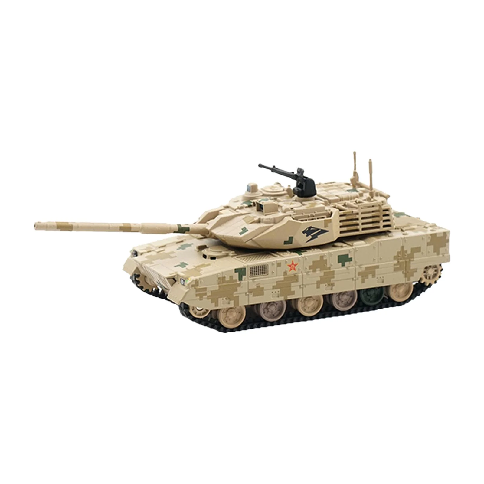 1:64 Alloy Light Tank Model Reconnaissance Vehicles Tracked Crawler Chariot Finished for Collectibles Boys Display Children Tabletop Decor , Beige