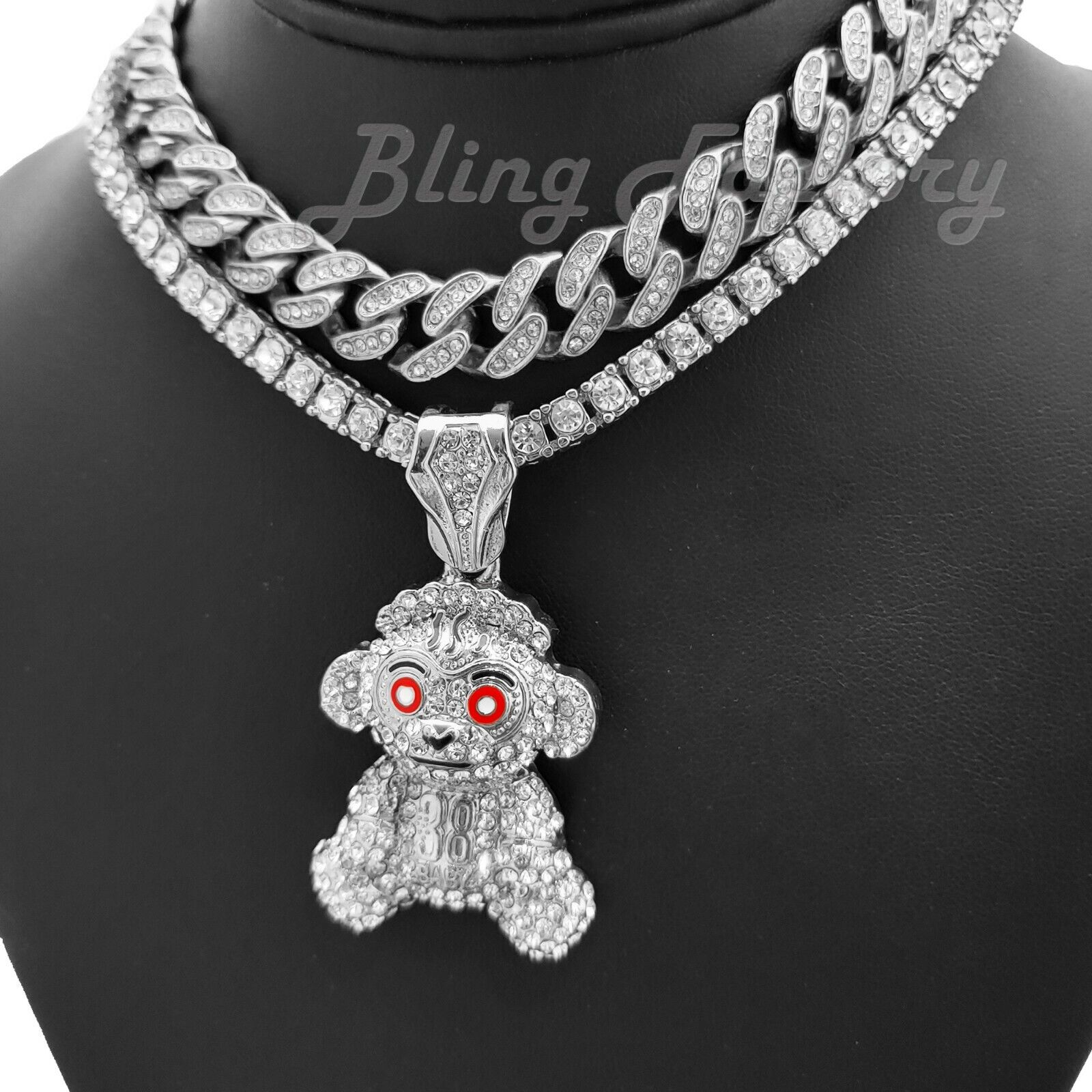 38 BABY Young Boy Monkey Pendant 18