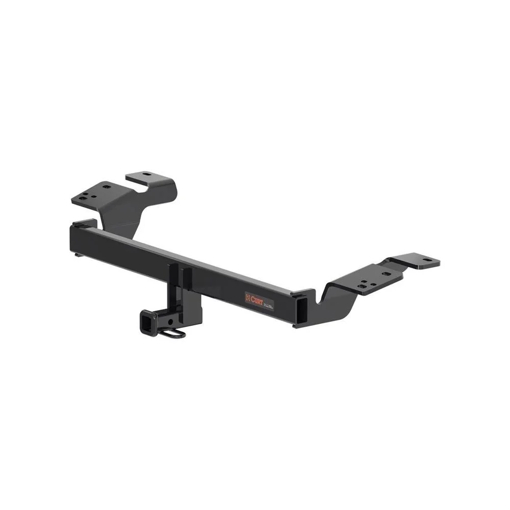 Curt 11363 Heavy Duty Class I Trailer Towing Hitch with 1 1/4 In Receiver, Black