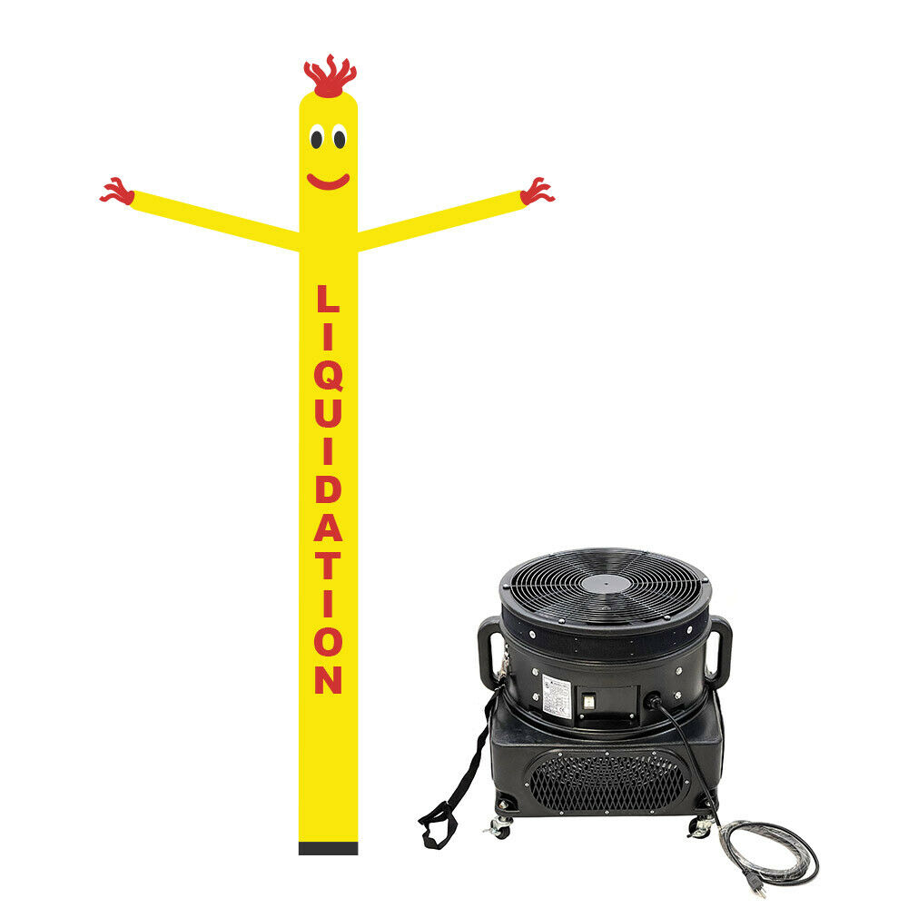 Liquidation Air Inflatable Dancer Tube Man with Blower - 20FT