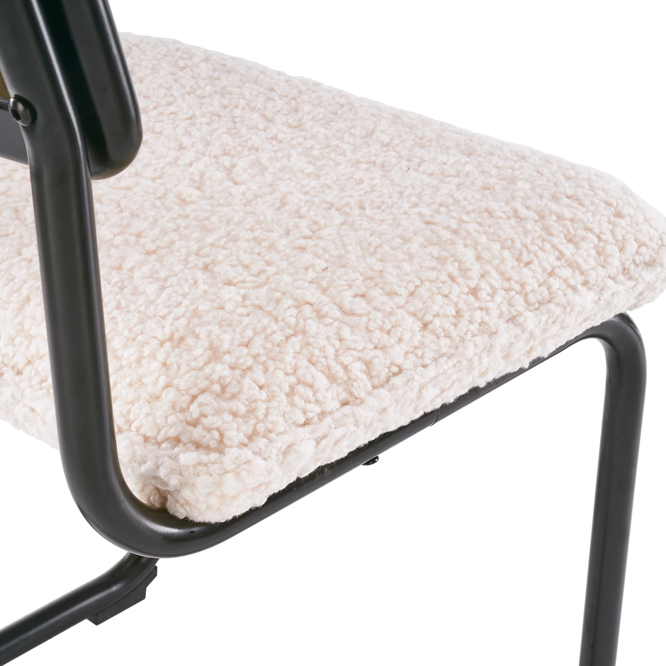 Homy Grigio Faux Leather Rattan Dining Chairs Set of 2 Kitchen & Dining Room Chairs with Metal Legs