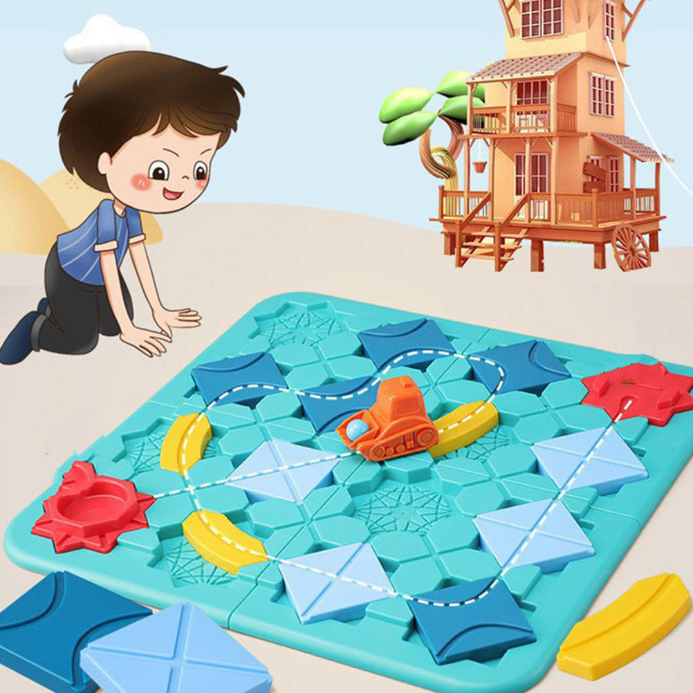 Maze Puzzle Game Table - Logical Thinking Training Toy for Kids