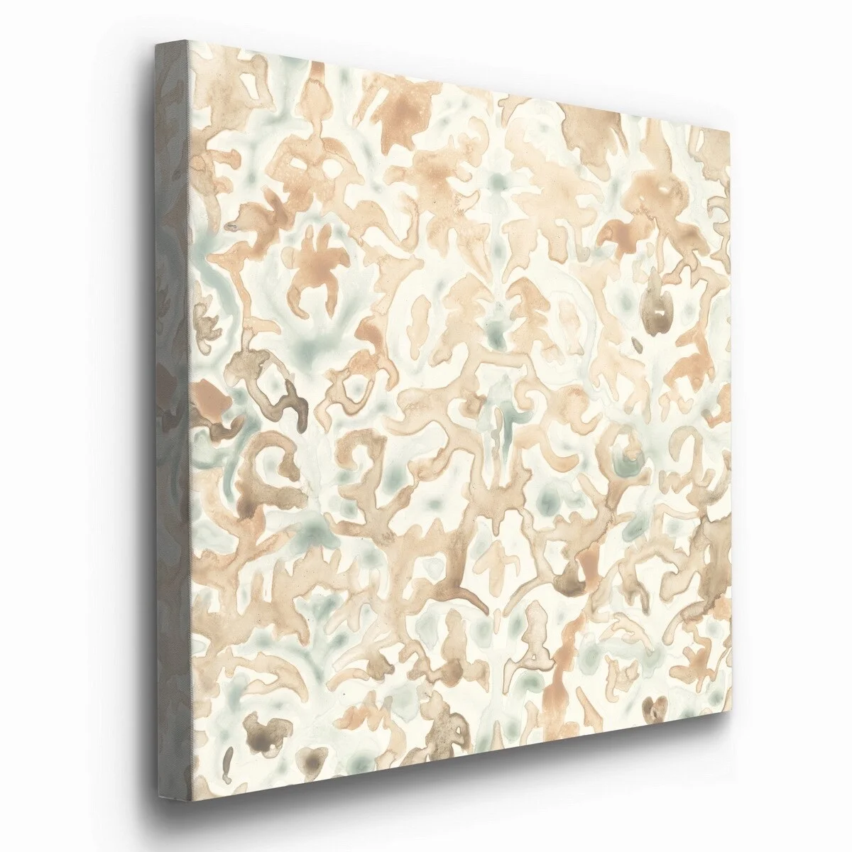 Wexford Home Terracotta Garden Tile II -Premium Gallery Wrapped Canvas 10x10