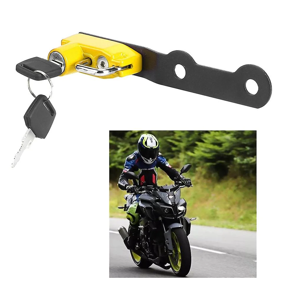 Motorcycle Modification Aluminum Alloy Helmet Lock Mount Hook Fit For Yamaha Mt-10/fz-10 2016yellow