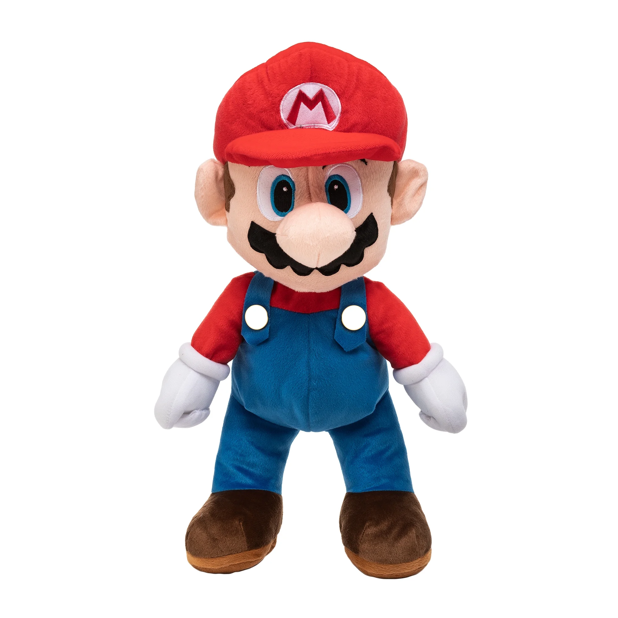 Super Mario Kids Bedding Plush Cuddle and Decorative Pillow Buddy, Red, Nintendo