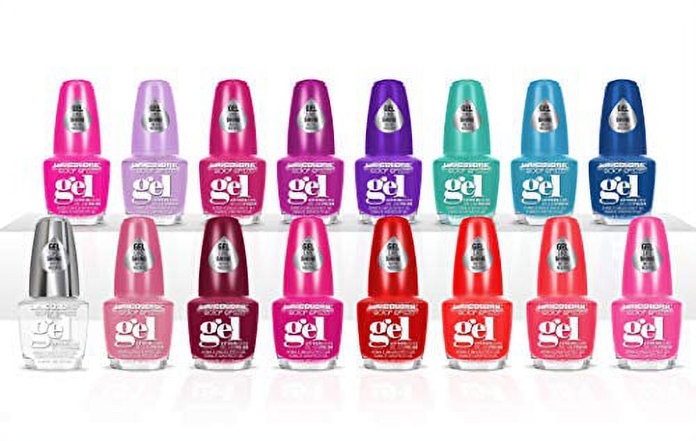L.A. Colors Gel Shine Nail Polish, Jammin'0.44 Fl Oz (Pack of 3)