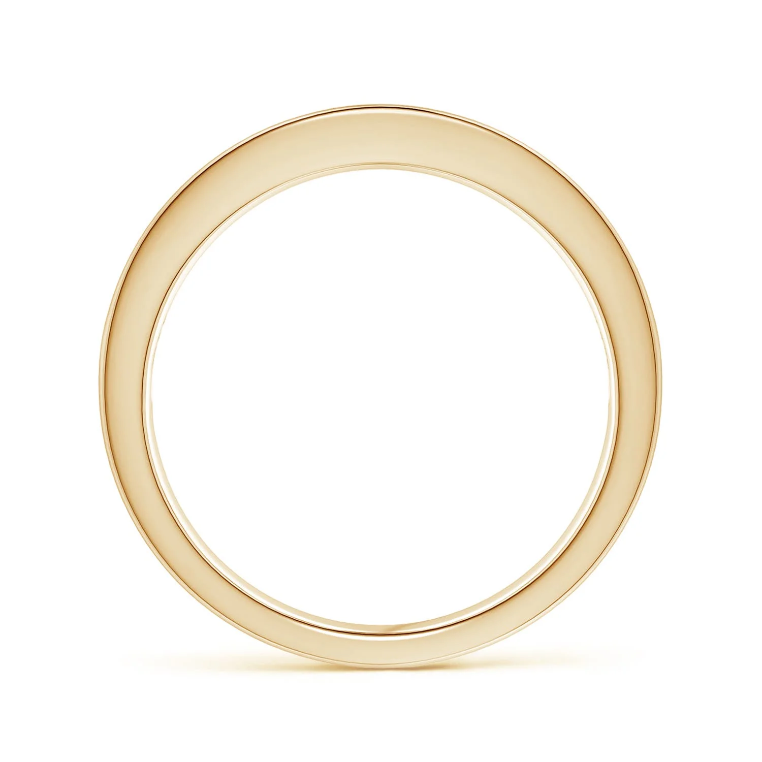 ANGARA Natural Emerald Non Eternity Ring for Women,Girls in 14K Yellow Gold,Ring Size- 6(Stone Grade: Best-AAA,Size: 2mm)May Birthstone Jewelry Gift for Her Birthday,Engagement,Wedding,Anniversary