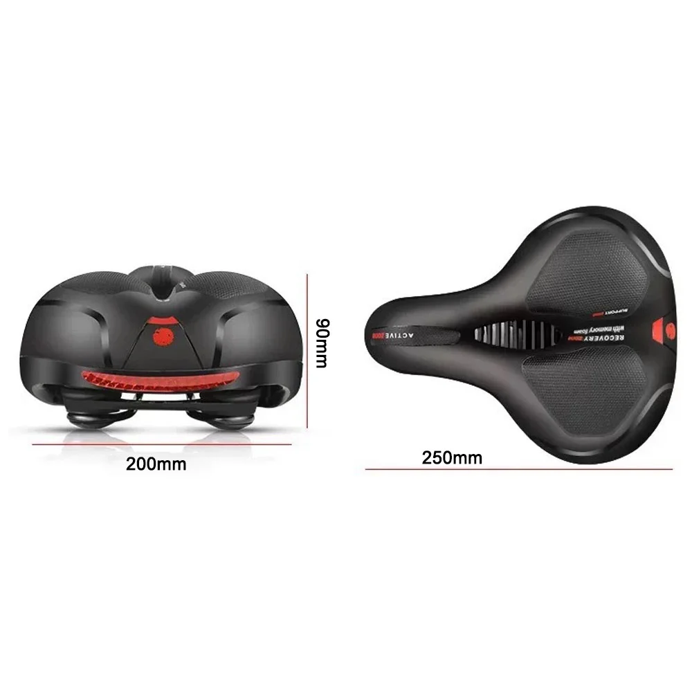 Comfortable and Breathable Bike Seat - Water-Resistant Bicycle Saddle Cushion with Absorption for MTB Mountain and Road Bikes