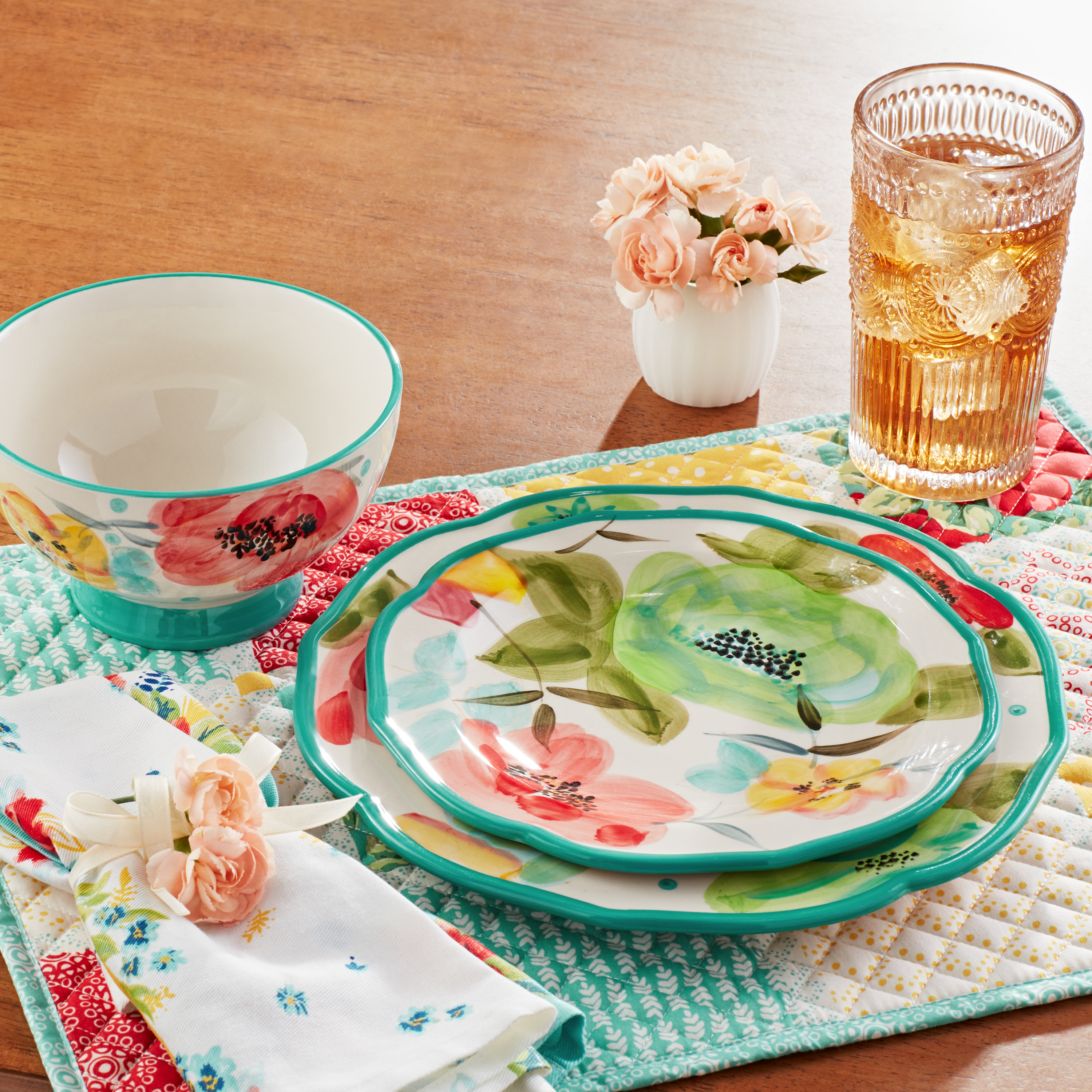 The Pioneer Woman Vintage Bloom Set, 12 Pieces - PUT Only